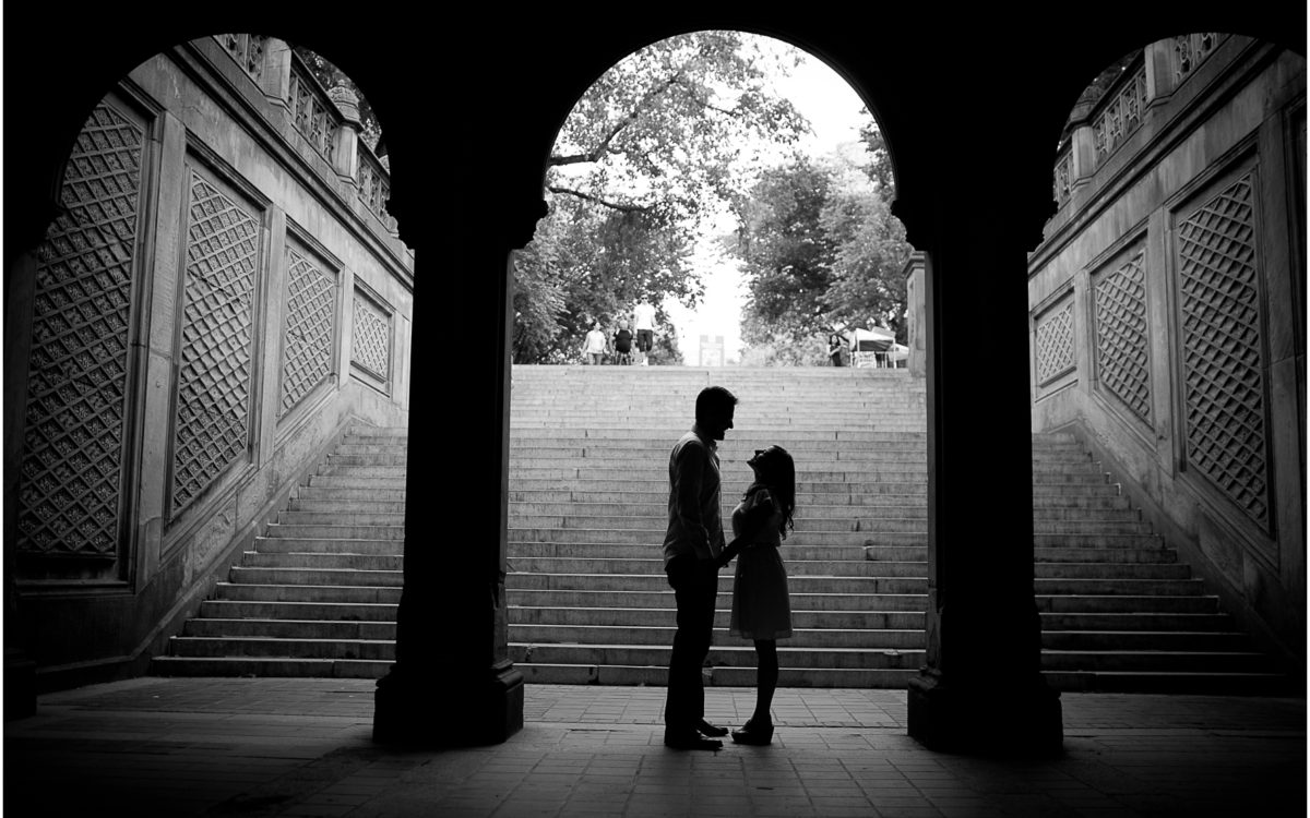 Nicole and Mercer's Central Park Engagement Session