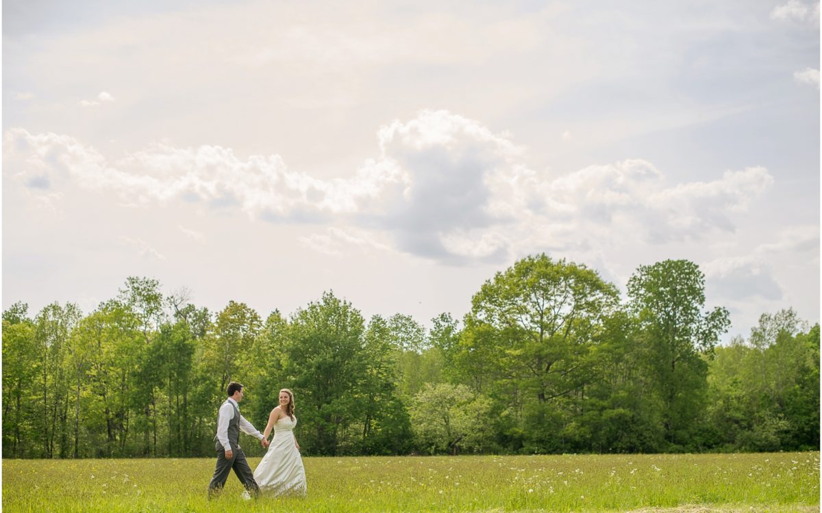 Katie and Nick's Farm Wedding in Palermo, Maine