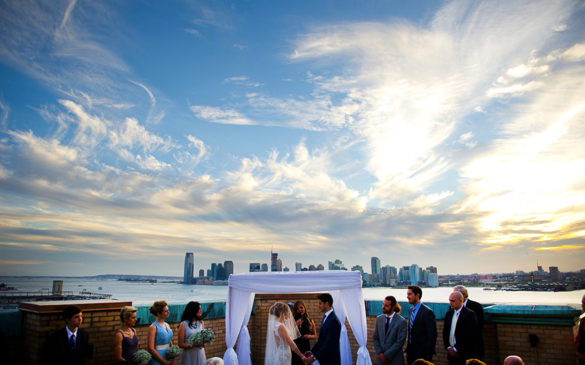Aliza and Nate's Manhattan Rooftop Wedding
